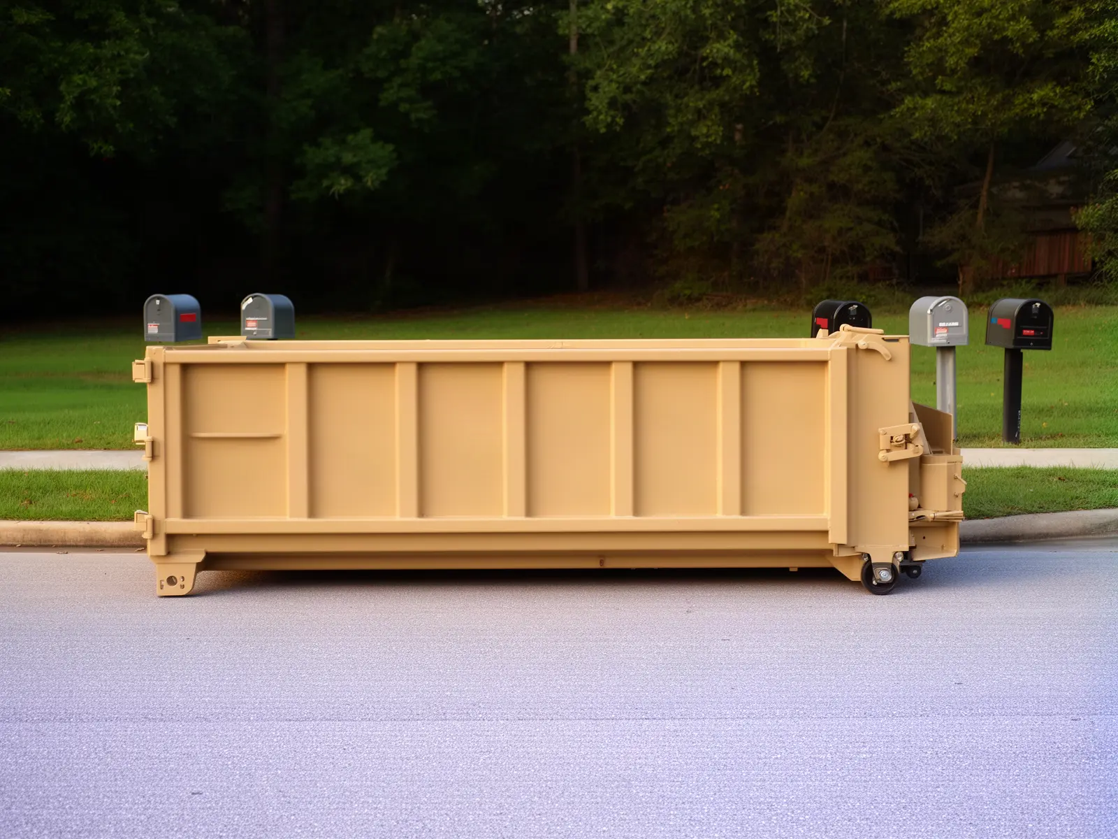 Roll-off dumpster from Killian & Sons Dumpster Rental in King of Prussia, PA